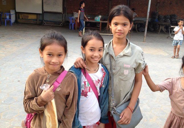 Velcro Industries Cambodian Childrens Fund Sisters