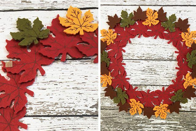 DIY Autumn Leaves Placemat with Sabrina Soto