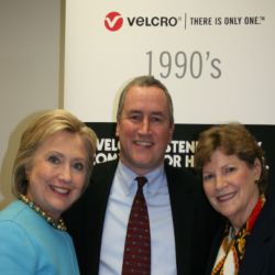 Hillary Clinton Visits Velcro Companies 