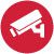 Security cameras and security products icon