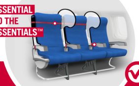 Mamparas de protección para asientos de aerolíneas esenciales para lo esencial