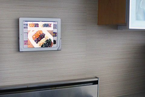 VELCRO® Brand iPad Mount Kitchen