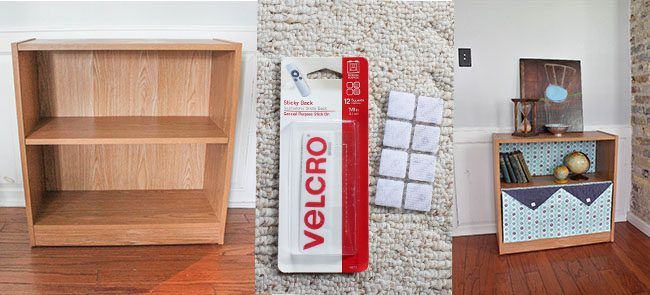 VELCRO Brand DIY Bookcase Decoration