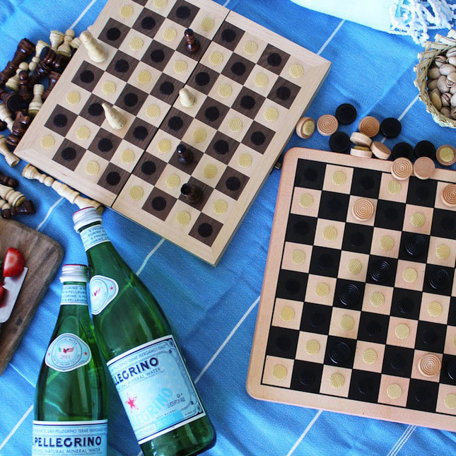 Picnic Chess DIY Brit Morin VELCRO® Brand