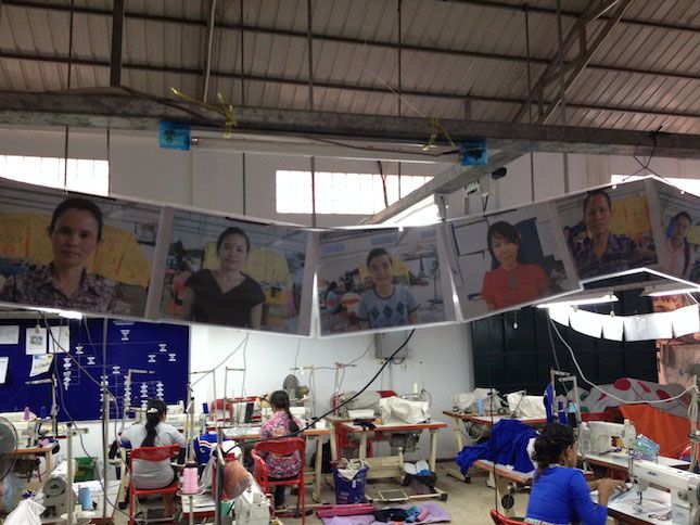 Cambodian Children's Fund Velcro Industries Garment Work
