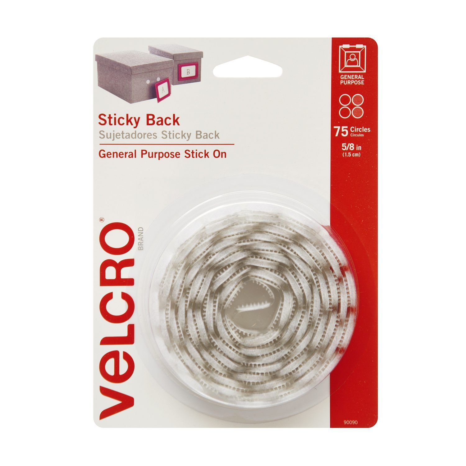 Olixar Adhesive Velcro Hook & Loop Sticky Dots 12mm Diameter - 50 Pack