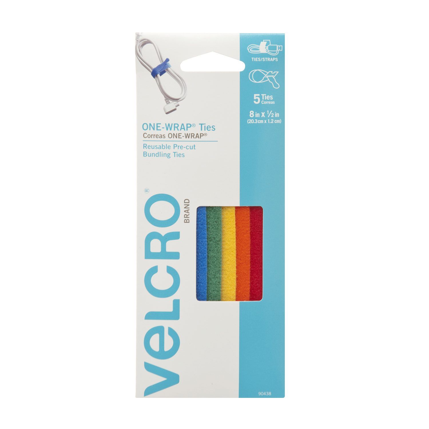 VELCRO® Brand Wrap Cable Ties, Organizers & Fasteners