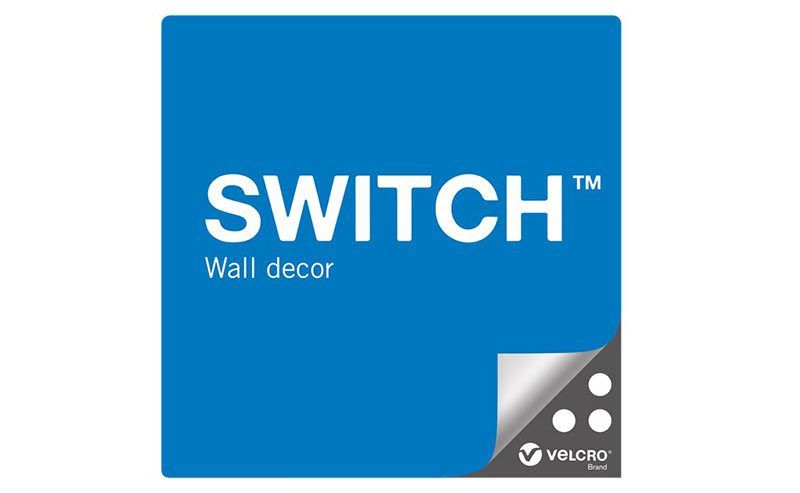 VELCRO Brand Switch Wall Decor Solution
