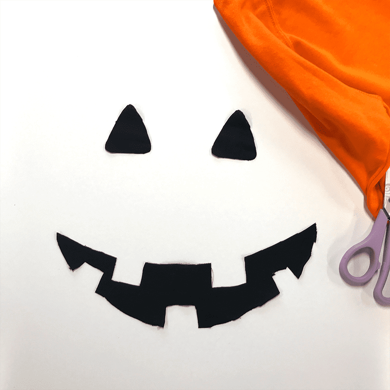 DIY Pumpkin Costume Step 2