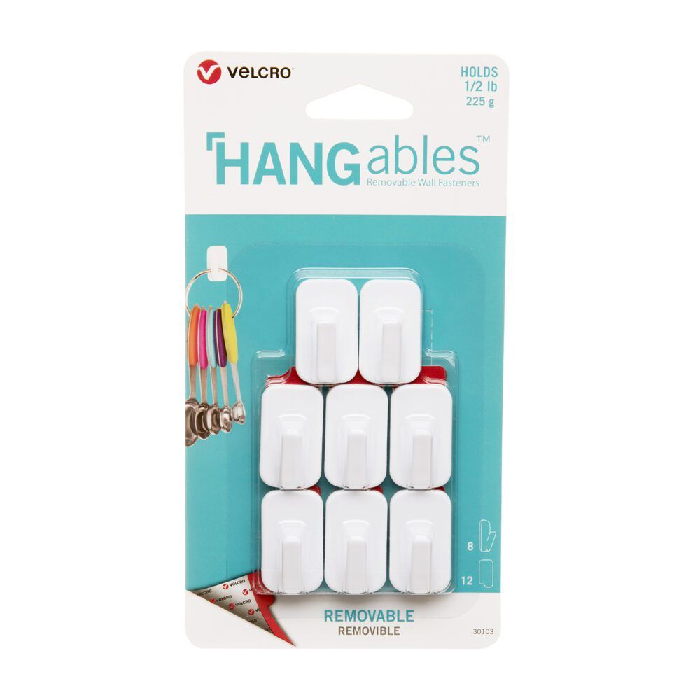 VELCRO® Brand HANGables® Removable Wall Hooks