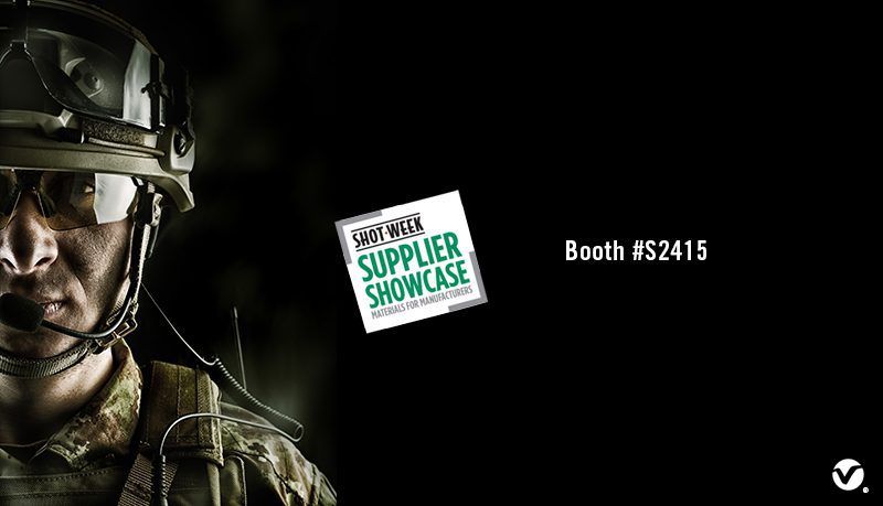 The VELCRO® Brand Military Solutions team exhibits at the SHOT Show Supplier Showcase