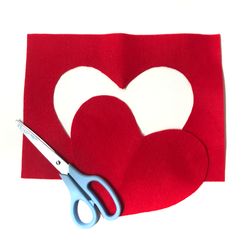 DIY Valentine's Day Gift Bag - Step 2