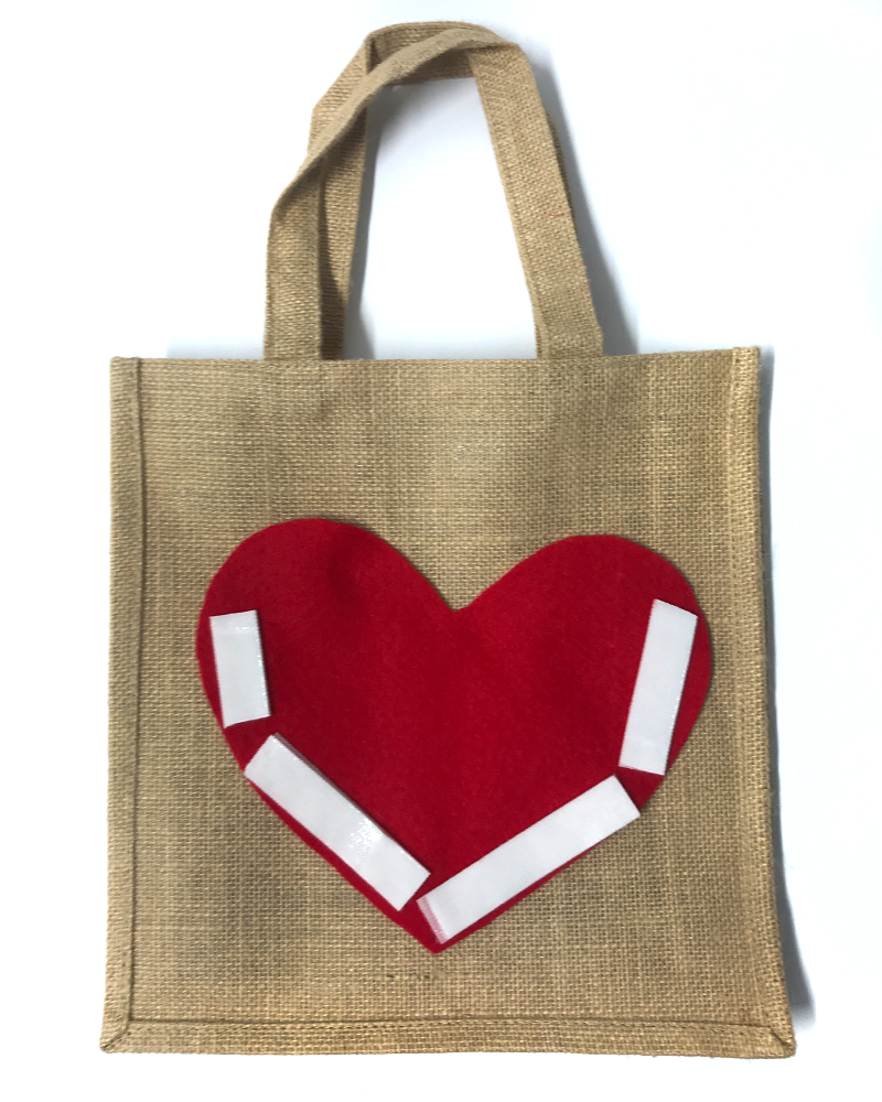 DIY Valentine's Day Gift Bag - Step 5