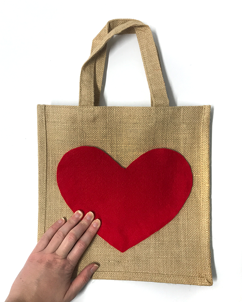 DIY Valentine's Day Gift Bag - Step 6