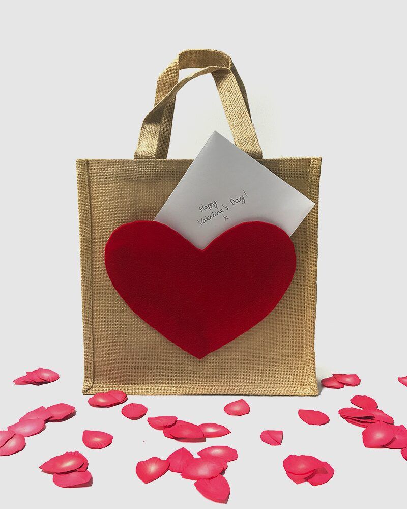 DIY Valentine's Day Gift Bag - Step 7