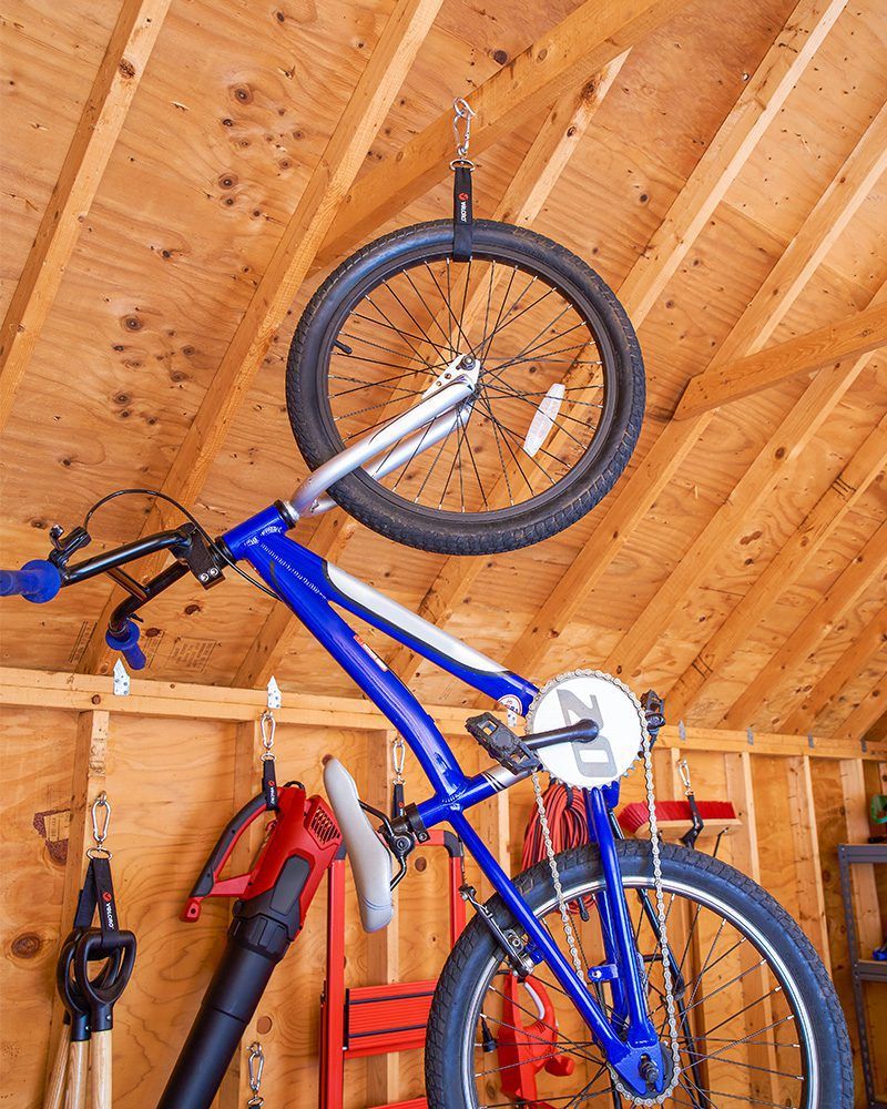 Bike to organize your shed