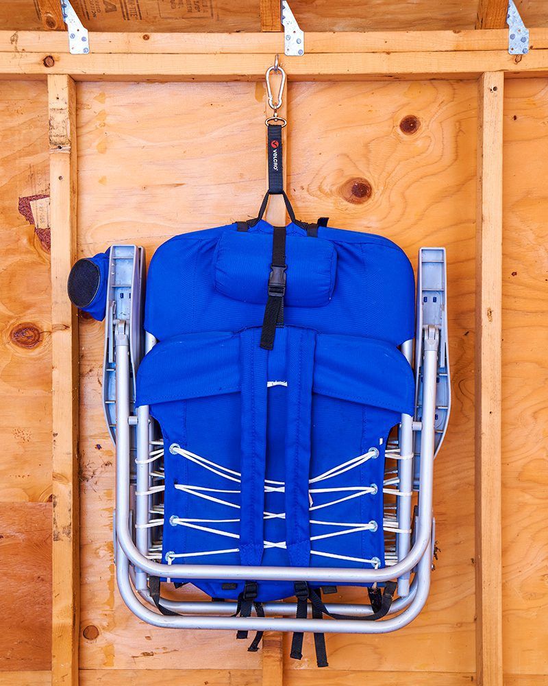 folding chair organize your shed