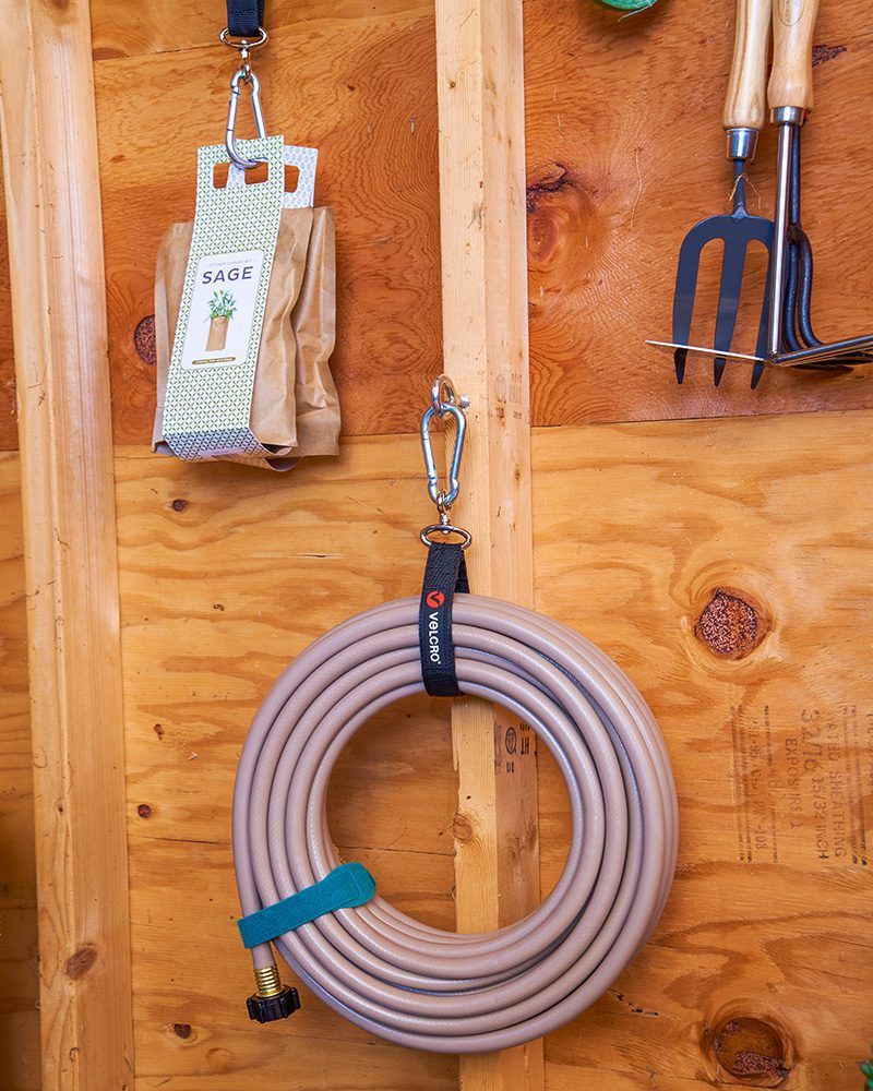 Hose to organize your shed