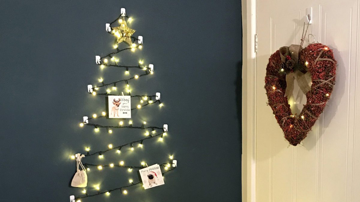 DIY Christmas Tree for your Wall