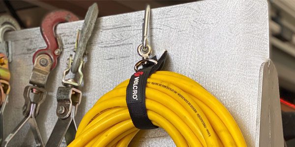 VELCRO® Brand EASY HANG™ Straps for Field Hospital Cable Management