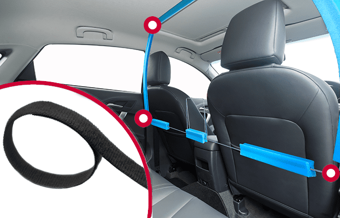 sneeze guards for ridesharing