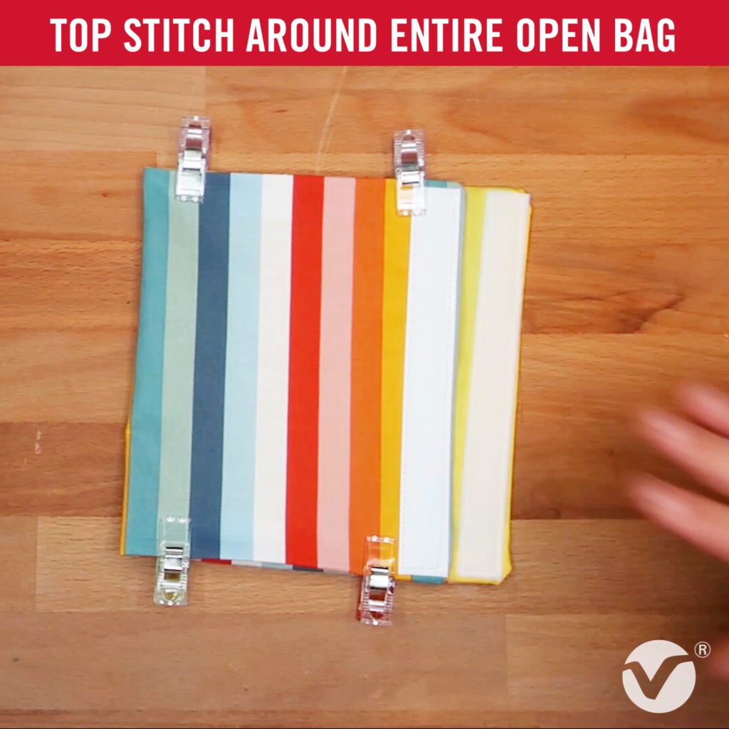 DIY Reusable Snack Bag Step 11