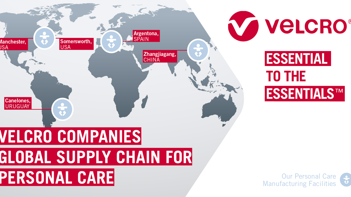 Velcro Companies Global Supply Chain for Personal Care