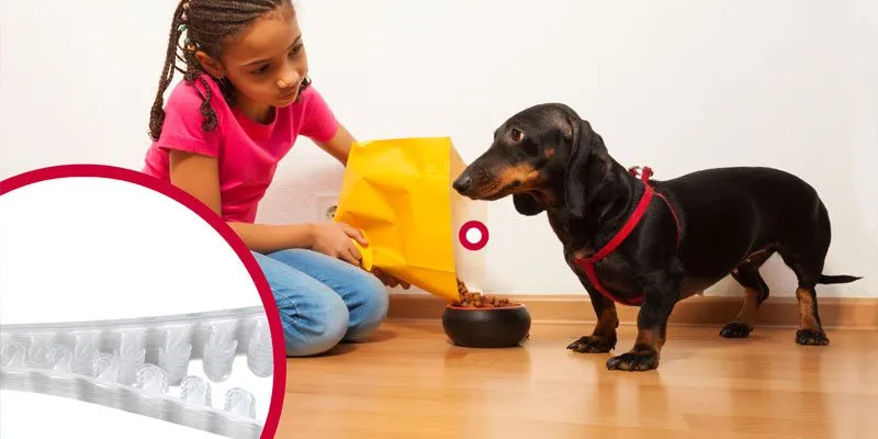 Các công ty đóng gói linh hoạt thức ăn cho thú cưng mang đến sự dễ sử dụng cho chủ sở hữu thú cưng