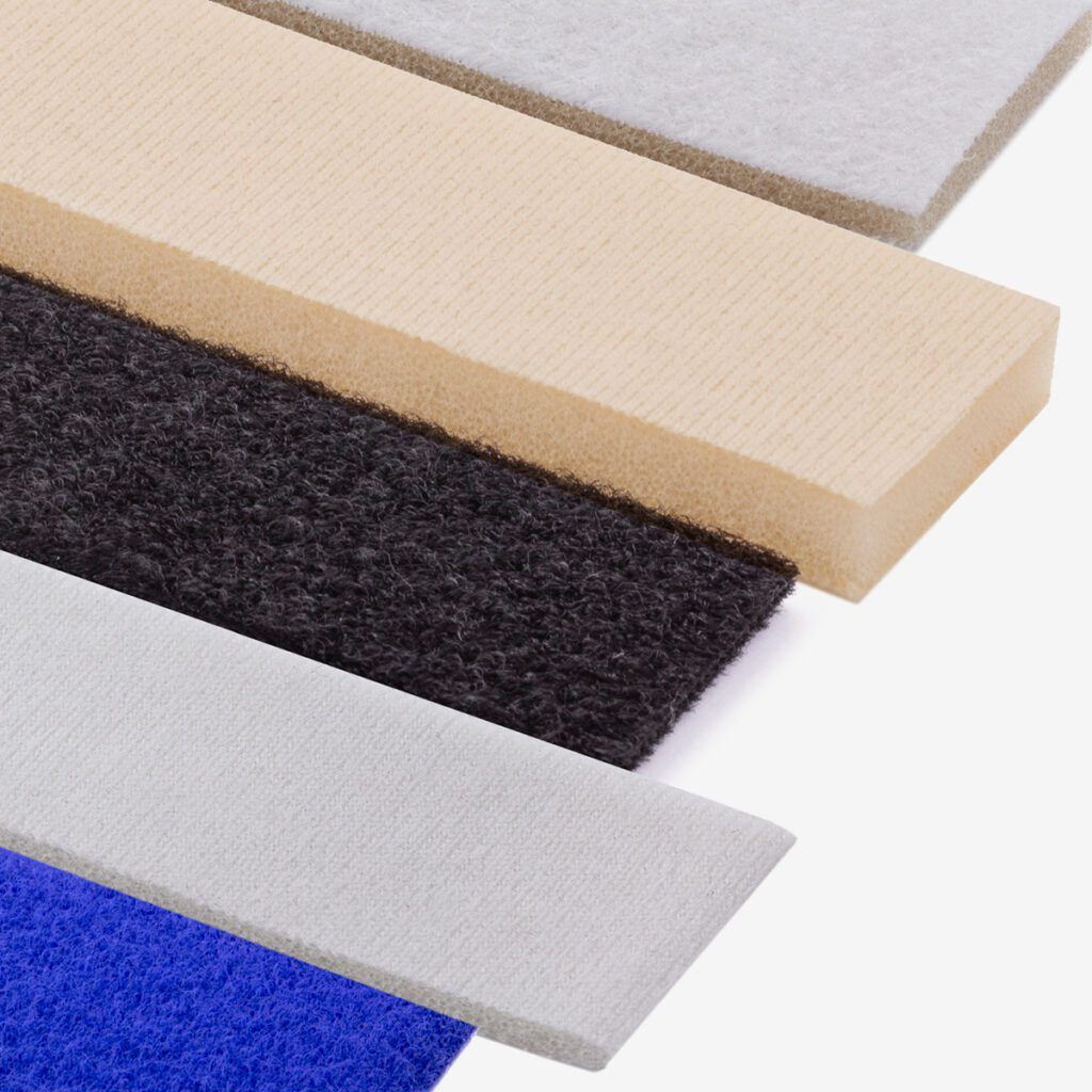 Lamination options for VELCRO® Brand hook and loop products