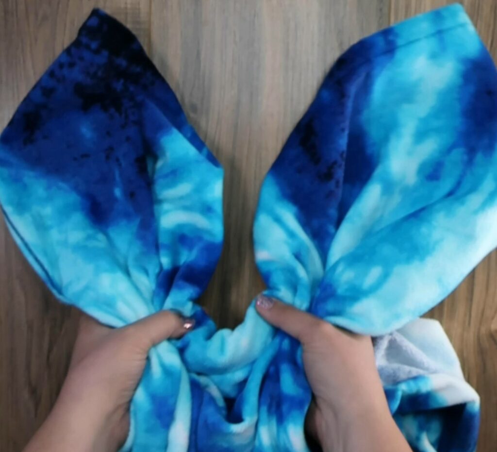 Mermaid Towel Wrap bước 1 a