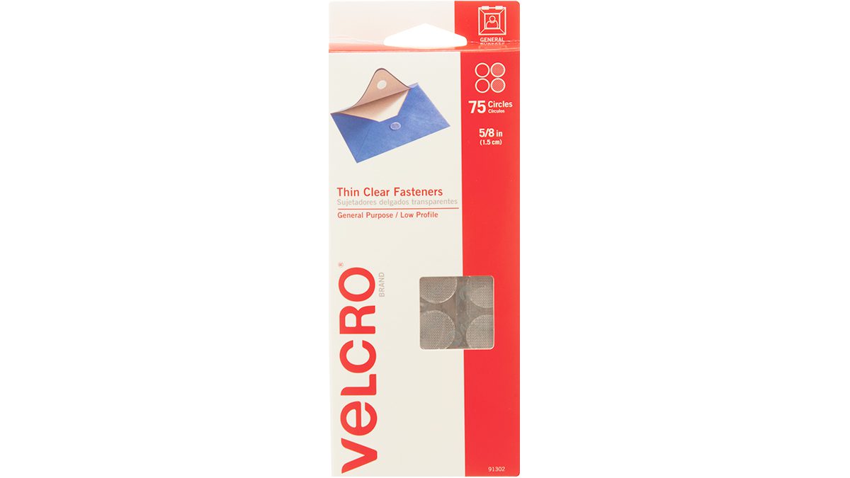 VELCRO® Brand Thin Clear Fasteners for crafting