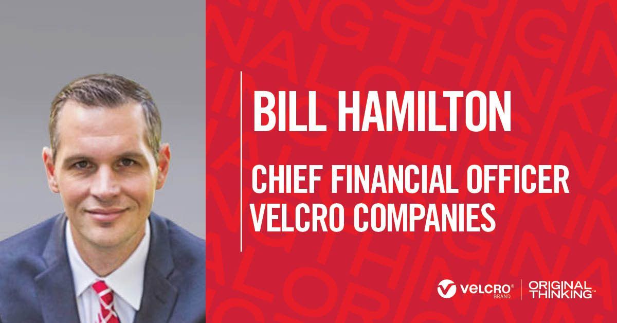 Bill Hamilton new CFO of Velcro Comapnies
