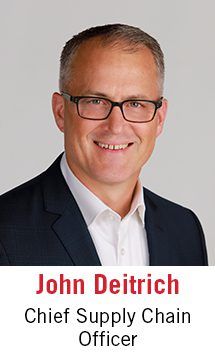 John Deitrich - Chief Supply Chain Officer