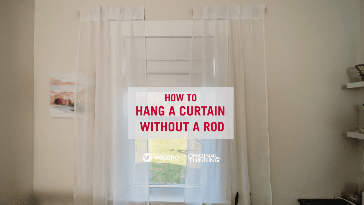 4 Ways To Hang A Curtain Without Rod