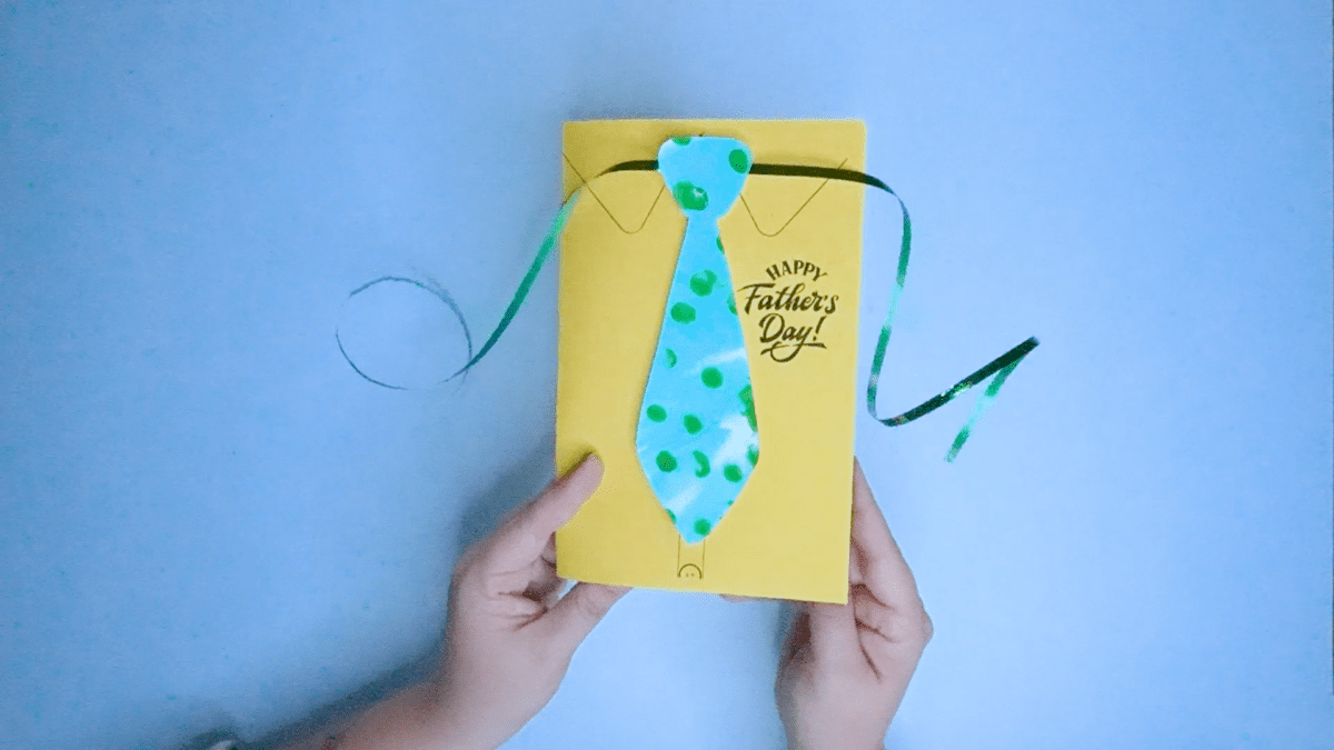 father's day tie craft