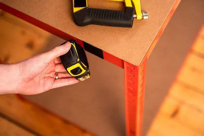 How to Start Organizing A Messy House  hanging measuring tape