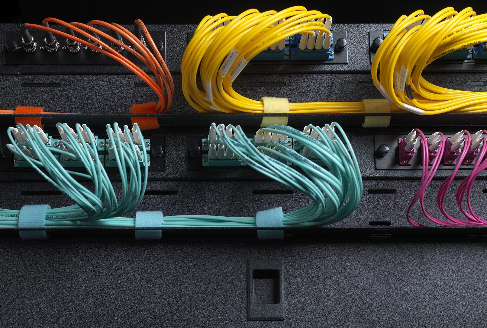 Fiber Optic Cable Wrap Rack
