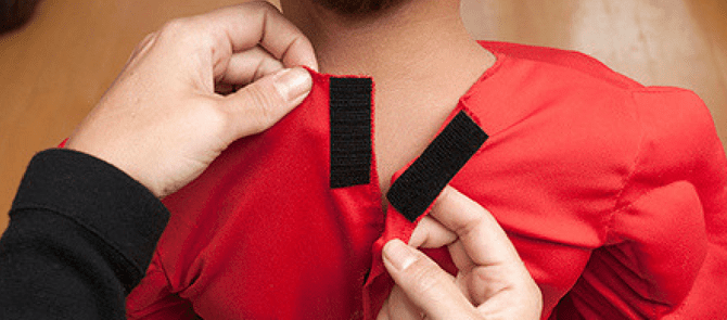 How to attach velcro to fabric without sewing