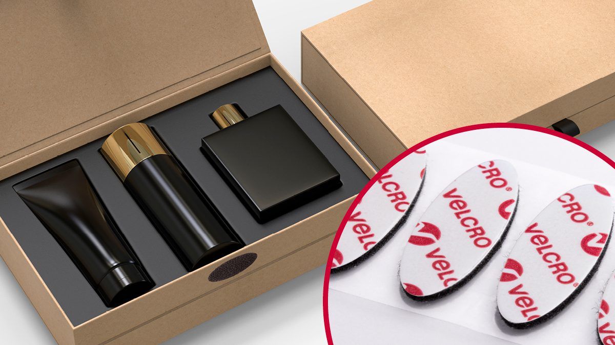 VELCRO® Brand hook and loop fasteners for gift packaging