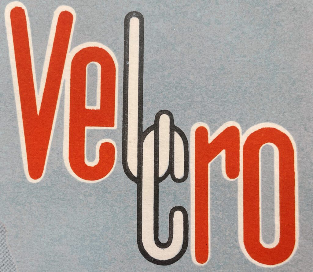 History of Velcro Companies - The first VELCRO® Brand logo