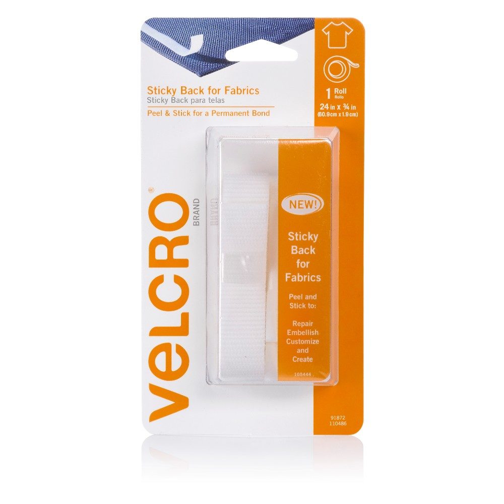 VELCRO® BRAND STICKY BACK FOR FABRICS